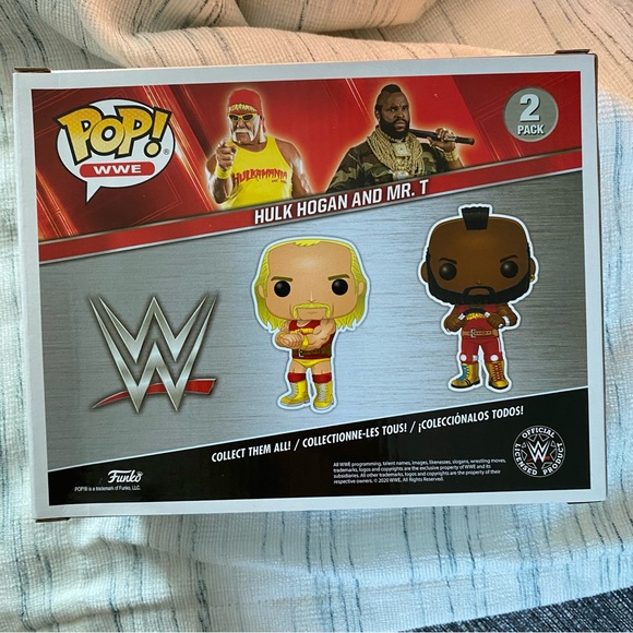 Funko Pop! Hulk Hogan & Mr. T Vinyl Figure Set - Picture 4 of 6